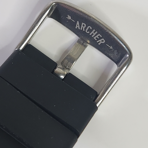 Timex Men's Black and Silver Watch - Picture 9 of 16